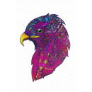 Фигурный пазл из дерева The Freedom Hawk (A3)