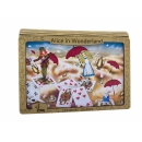 Деревянный пазл серия Сказки "Alice in the Wonderland" 
