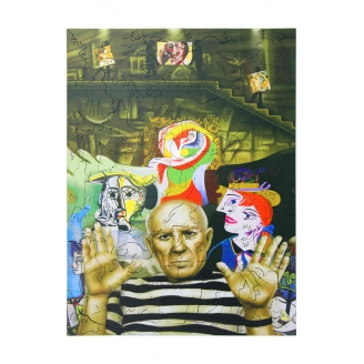 Деревянный пазл ART Picasso